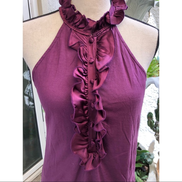 Marty M Ruffle Front Tank Large - Picture 2 of 4